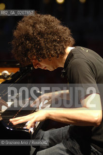 VENICE 16/09/07  THE COMPONIST AND PIANIST GIOVANNI ALLEVI ©Graziano Arici/Rosebud2 PIANISTA MUSICA CONTEMPORANEA
