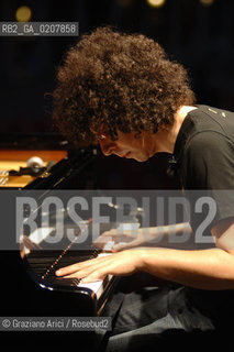 VENICE 16/09/07  THE COMPONIST AND PIANIST GIOVANNI ALLEVI ©Graziano Arici/Rosebud2 PIANISTA MUSICA CONTEMPORANEA