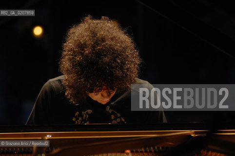 VENICE 16/09/07  THE COMPONIST AND PIANIST GIOVANNI ALLEVI ©Graziano Arici/Rosebud2 PIANISTA MUSICA CONTEMPORANEA