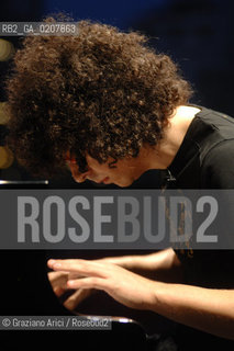VENICE 16/09/07  THE COMPONIST AND PIANIST GIOVANNI ALLEVI ©Graziano Arici/Rosebud2 PIANISTA MUSICA CONTEMPORANEA