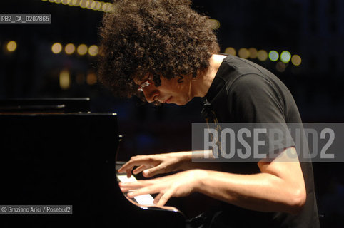 VENICE 16/09/07  THE COMPONIST AND PIANIST GIOVANNI ALLEVI ©Graziano Arici/Rosebud2 PIANISTA MUSICA CONTEMPORANEA