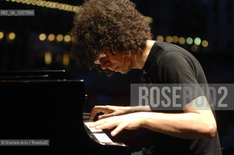 VENICE 16/09/07  THE COMPONIST AND PIANIST GIOVANNI ALLEVI ©Graziano Arici/Rosebud2 PIANISTA MUSICA CONTEMPORANEA