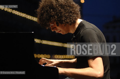VENICE 16/09/07  THE COMPONIST AND PIANIST GIOVANNI ALLEVI ©Graziano Arici/Rosebud2 PIANISTA MUSICA CONTEMPORANEA