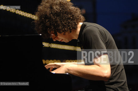 VENICE 16/09/07  THE COMPONIST AND PIANIST GIOVANNI ALLEVI ©Graziano Arici/Rosebud2 PIANISTA MUSICA CONTEMPORANEA