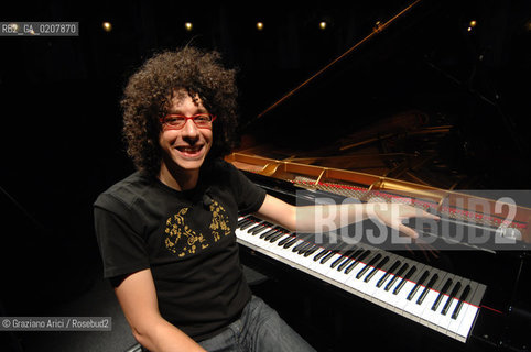 VENICE 16/09/07  THE COMPONIST AND PIANIST GIOVANNI ALLEVI ©Graziano Arici/Rosebud2 PIANISTA MUSICA CONTEMPORANEA