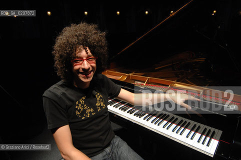 VENICE 16/09/07  THE COMPONIST AND PIANIST GIOVANNI ALLEVI ©Graziano Arici/Rosebud2 PIANISTA MUSICA CONTEMPORANEA