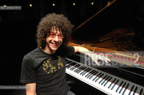 VENICE 16/09/07  THE COMPONIST AND PIANIST GIOVANNI ALLEVI ©Graziano Arici/Rosebud2 PIANISTA MUSICA CONTEMPORANEA