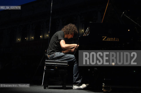 VENICE 16/09/07  THE COMPONIST AND PIANIST GIOVANNI ALLEVI ©Graziano Arici/Rosebud2 PIANISTA MUSICA CONTEMPORANEA