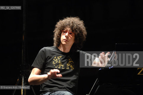 VENICE 16/09/07  THE COMPONIST AND PIANIST GIOVANNI ALLEVI ©Graziano Arici/Rosebud2 PIANISTA MUSICA CONTEMPORANEA