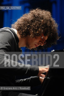 VENICE 16/09/07  THE COMPONIST AND PIANIST GIOVANNI ALLEVI ©Graziano Arici/Rosebud2 PIANISTA MUSICA CONTEMPORANEA