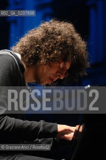 VENICE 16/09/07  THE COMPONIST AND PIANIST GIOVANNI ALLEVI ©Graziano Arici/Rosebud2 PIANISTA MUSICA CONTEMPORANEA