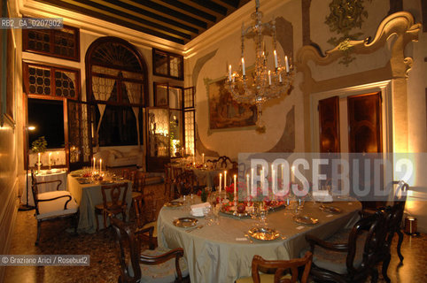 VENEZIA 23 SETTEMBRE 2007 - FESTA DI ALEX VERVOORDT A PALAZZO FORTUNY E A PALAZZO ALVERA ©Graziano Arici/Rosebud2 FESTA FESTA