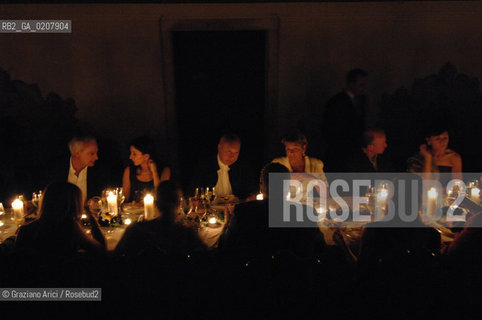 VENEZIA 24 SETTEMBRE 2007 - FESTA DI ALEX VERVOORDT  A PALAZZO MALIPIERO ©Graziano Arici/Rosebud2 FESTA FESTA