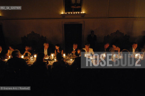 VENEZIA 24 SETTEMBRE 2007 - FESTA DI ALEX VERVOORDT  A PALAZZO MALIPIERO ©Graziano Arici/Rosebud2 FESTA FESTA