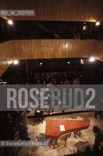 PROGETTO  IL TEATRO DEL MONDO  DELLARCHITETTO ALDO ROSSI - BIENNALE CARNEVALE DEL TEATRO  - VENEZIA - 1980 - ©Graziano Arici/Rosebud2 / TEATRO / ARCHITETTURA