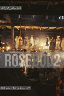 IL SET DEL FILM  DON GIOVANNI   - VENEZIA - 1979 - ©Graziano Arici/Rosebud2 / OPERA LIRICA / CINEMA / W.A. MOZART