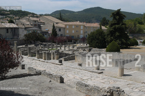 ( FRANCIA  )  PROVENCE-ALPES-COTE DAZUR VAISON-LA-ROMAINE : SCAVI DELLA CITTA ROMANA DI VASIO © 2006 Graziano Arici/Rosebud2 / GEO