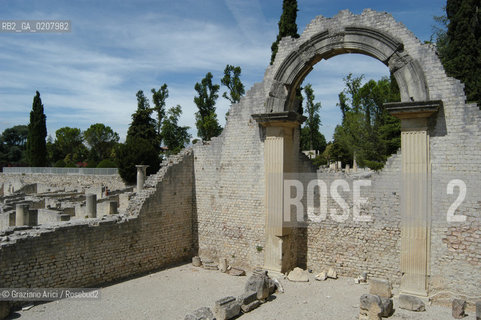 ( FRANCIA  )  PROVENCE-ALPES-COTE DAZUR VAISON-LA-ROMAINE : SCAVI DELLA CITTA ROMANA DI VASIO © 2006 Graziano Arici/Rosebud2 / GEO