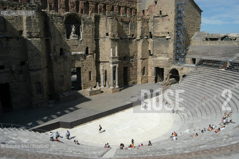 ( FRANCIA  )  PROVENCE-ALPES-COTE DAZUR - ORANGE : THEATRE ANTIQUE © 2006 Graziano Arici/Rosebud2 / GEO TEATRO