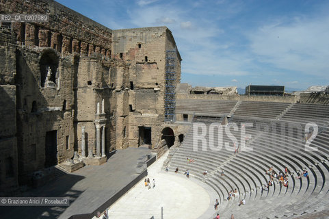 ( FRANCIA  )  PROVENCE-ALPES-COTE DAZUR - ORANGE : THEATRE ANTIQUE © 2006 Graziano Arici/Rosebud2 / GEO TEATRO