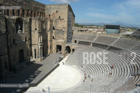 ( FRANCIA  )  PROVENCE-ALPES-COTE DAZUR - ORANGE : THEATRE ANTIQUE © 2006 Graziano Arici/Rosebud2 / GEO TEATRO
