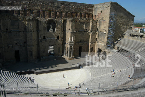 ( FRANCIA  )  PROVENCE-ALPES-COTE DAZUR - ORANGE : THEATRE ANTIQUE © 2006 Graziano Arici/Rosebud2 / GEO TEATRO