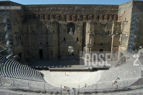 ( FRANCIA  )  PROVENCE-ALPES-COTE DAZUR - ORANGE : THEATRE ANTIQUE © 2006 Graziano Arici/Rosebud2 / GEO TEATRO