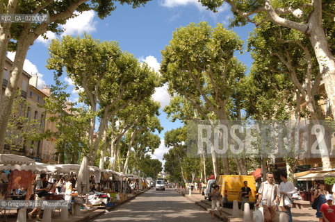 (FRANCIA-FRANCE) AIX-DE-PROVENCE: THE COURS MIRABEAU @ Graziano Arici/Rosebud2 GEO
