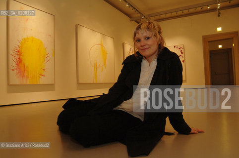 VENEZIA 29 MARZO 2006 - ALLESTIMENTO DELLA MOSTRA A PALAZZO GRASSI CON IL SIGNOR PINAULT E LA CURATRICE  ALISON  GINGERAS A PALAZZO GRASSI ©Graziano Arici/Rosebud2/PALAZZO GRASSI