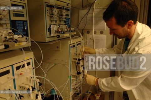 VENICE 31/3/2008 - VENICE GATEWAY FOR SCIENCE AND TECHNOLOGY - INCA LABORATORIES (INTER UNIVERSITY CONSORTIUM OF CHEMISTRY FOR THE ENVIRONMENT)  ANALIZED THE INDUSTRIAL POLLUTION IN VENICE LAGOON AND HIS ICHTHYIC FAUNA AND DISCOVERED THE CONNECTION WITH DIOXIN BLOOD CONTAMINATION IN THE PEOPLE WHO EATED VENICE LAGOON FISH  ©Graziano Arici/Rosebud2 INQUINAMENTO PORTO MARGHERA DIOSSINA