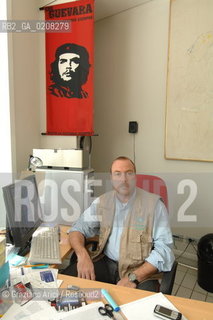 VENICE 31/3/2008 - VENICE GATEWAY FOR SCIENCE AND TECHNOLOGY - INCA LABORATORIES (INTER UNIVERSITY CONSORTIUM OF CHEMISTRY FOR THE ENVIRONMENT)  ANALIZED THE INDUSTRIAL POLLUTION IN VENICE LAGOON AND HIS ICHTHYIC FAUNA AND DISCOVERED THE CONNECTION WITH DIOXIN BLOOD CONTAMINATION IN THE PEOPLE WHO EATED VENICE LAGOON FISH : THE DIRECTOR OF MICROPOLLUTANTS LABORATORY DR. STEFANO RACCANELLI ©Graziano Arici/Rosebud2 INQUINAMENTO PORTO MARGHERA DIOSSINA