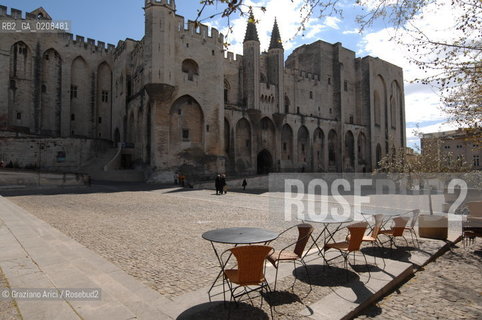 AVIGNONE (PROVENCE, FRANCE) APRILE 2008 IL PALAZZO DEI PAPI  ©Graziano Arici/Rosebud2  GEO