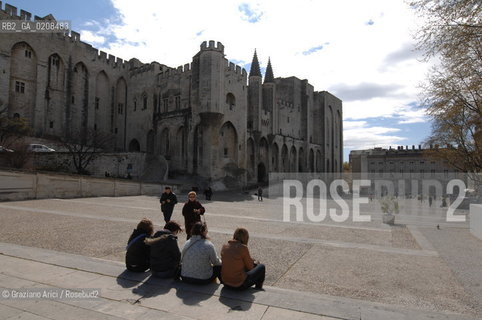 AVIGNONE (PROVENCE, FRANCE) APRILE 2008 IL PALAZZO DEI PAPI  ©Graziano Arici/Rosebud2  GEO