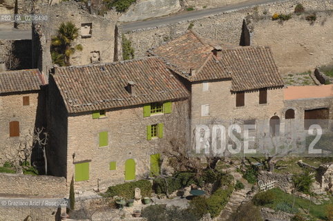 GORDES (PROVENCE, FRANCE) APRILE 2008 PANORAMA  ©Graziano Arici/Rosebud2  GEO