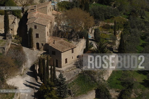 GORDES (PROVENCE, FRANCE) APRILE 2008 PANORAMA  ©Graziano Arici/Rosebud2  GEO