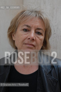 VENEZIA,01.04.2008. PORTRAIT OF JOURNALIST GIULIANA SGRENA © MARTABUSO/ARICI/GRAZIANERI  PORTRAIT RITRATTO GIORNALISMO GIORNALISTA