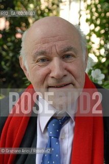 VENEZIA, 8.5.2008. THE FRENCH ART HISTORIAN AND ESSAYIST PIERRE ROSENBERG, MEMBER OF THE FRENCH ACADEMY (ACADEMIE FRANCAISE)AND ONORARY PRESIDENT OF THE LOUVRE MUSEUM © MARTABUSO/ARICI/GRAZIANERI PORTRAIT LITERATURE