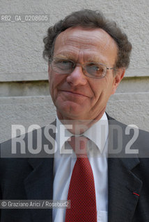 VENEZIA, 8.5.2008. THE HISTORIAN JEAN-CLAUDE SCHMITT, PRESIDENT OF SCIENTIFIC COUNCIL OF THE INSTITUT NATIONAL DU PATRIMOINE © MARTABUSO/ARICI/GRAZIANERI PORTRAIT LETTERATURA