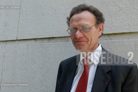 VENEZIA, 8.5.2008. THE HISTORIAN JEAN-CLAUDE SCHMITT, PRESIDENT OF SCIENTIFIC COUNCIL OF THE INSTITUT NATIONAL DU PATRIMOINE © MARTABUSO/ARICI/GRAZIANERI PORTRAIT LETTERATURA