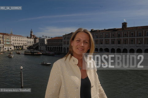 VENICE 11/5/08 - OPENING OF THE CLAUDIO BUZIOL FOUNDATION IN PALAZZO MANGILLI-VALMARANA: THE PRESIDENT PAOLA DAMETTO BUZIOL ©Graziano Arici/Rosebud2 REPLAY MODA ARTE