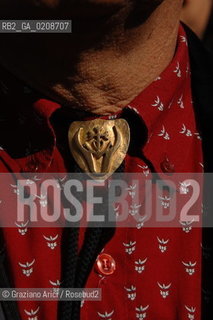 ARLES (FRANCE, PROVENCE) 1 MAY 2008 - 1 MAY HOLIDAY - FETE DES GARDIANS - HOLIDAY OF THE CAMARGUE CATTLE FARMER IN FRONT OF THE CHURCH OF NOTRE DAME LA MAJOR ©Graziano Arici/Rosebud2 CAVALLO FESTA DEI GARDIANS COSTUME MAGGIO GIOIELLO PROVENZA CAPPELLO BAMBINO GEO