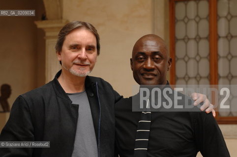 VENICE, 16.06.2008. BIENNALE DANCE. THE DANCER AND CHOREOGRAPHER JIRI KYLIAN, GOLDEN LION FOR LIFETIME ACHIEVEMENT WITH THE DIRECTOR ISMAEL IVO ©Graziano Arici/Rosebud2