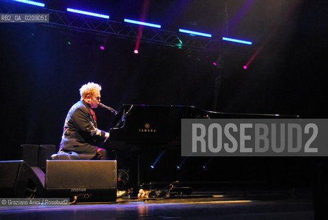 VENICE 9/07/08 ELTON JOHN CONCERT IN ST.MARK SQUARE IN VENICE ©Graziano Arici/Rosebud2 CONCERTO SAN MARCO MUSICA POP ROCK