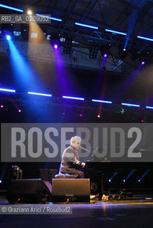 VENICE 9/07/08 ELTON JOHN CONCERT IN ST.MARK SQUARE IN VENICE ©Graziano Arici/Rosebud2 CONCERTO SAN MARCO MUSICA POP ROCK