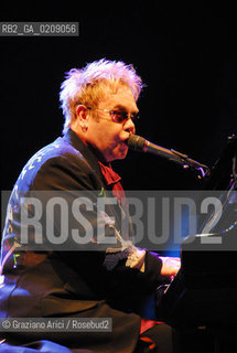VENICE 9/07/08 ELTON JOHN CONCERT IN ST.MARK SQUARE IN VENICE ©Graziano Arici/Rosebud2 CONCERTO SAN MARCO MUSICA POP ROCK