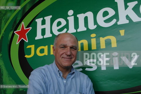VENEZIA 20/06/08 - PARCO S.GIULIANO - HEINEKEN JAMMIN FESTIVAL : PETER HEILBRON, MANAGING DIRECTOR OF HEINEKEN ITALIA ©Graziano Arici/Rosebud2 MUSICA ROCK POP