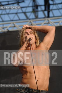 VENEZIA 20/06/08 - PARCO S.GIULIANO - HEINEKEN JAMMIN FESTIVAL : THE ROCK SINGER IGGY POP & THE STOOGES ©Graziano Arici/Rosebud2 MUSICA ROCK POP