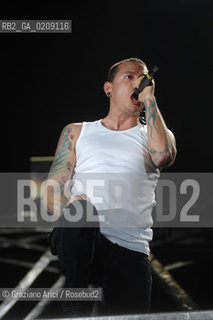 VENEZIA 20/06/08 - PARCO S.GIULIANO - HEINEKEN JAMMIN FESTIVAL : THE ROCK BAND LINKIN PARK ©Graziano Arici/Rosebud2 MUSICA ROCK POP