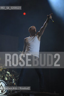 VENEZIA 20/06/08 - PARCO S.GIULIANO - HEINEKEN JAMMIN FESTIVAL : CHESTER BENNINGTON OF THE ROCK BAND LINKIN PARK ©Graziano Arici/Rosebud2 MUSICA ROCK POP