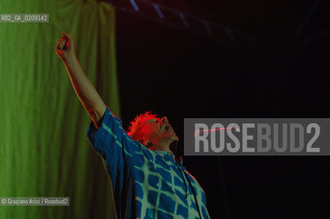 VENEZIA 20/06/08 - PARCO S.GIULIANO - HEINEKEN JAMMIN FESTIVAL : JOHNNY ROTTEN OF THE ROCK BAND SEX PISTOLS ©Graziano Arici/Rosebud2 MUSICA ROCK POP